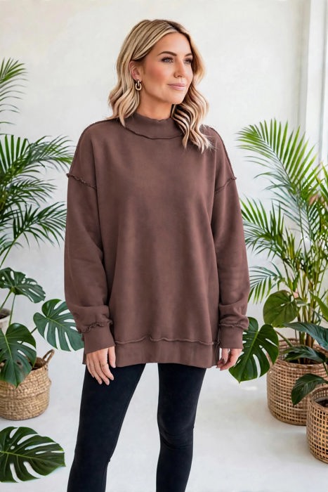 Switch & Snug Oversized Reversible Sweatshirt | S-XL