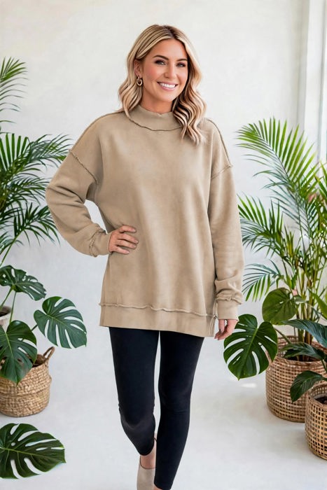 Switch & Snug Oversized Reversible Sweatshirt | S-XL
