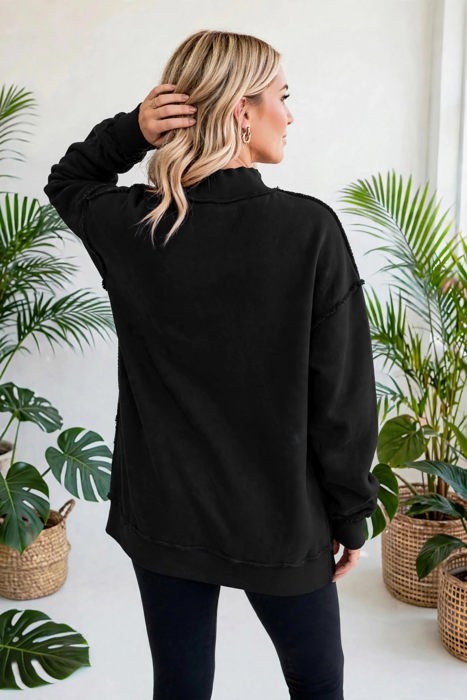 Switch & Snug Oversized Reversible Sweatshirt | S-XL
