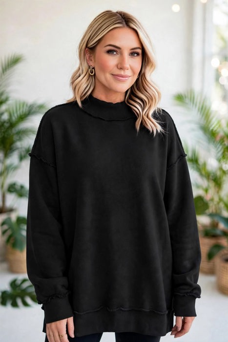 Switch & Snug Oversized Reversible Sweatshirt | S-XL