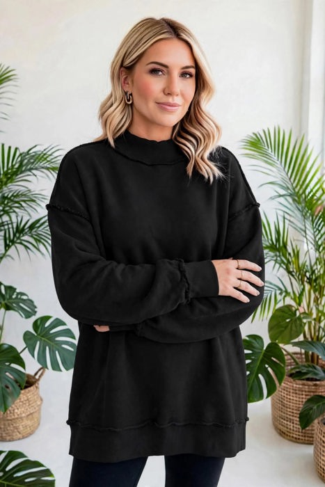 Switch & Snug Oversized Reversible Sweatshirt | S-XL