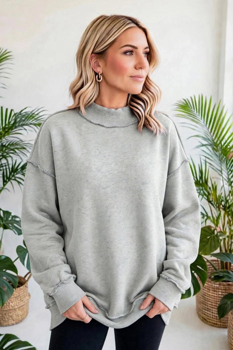 Switch & Snug Oversized Reversible Sweatshirt | S-XL