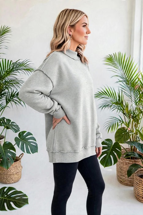 Switch & Snug Oversized Reversible Sweatshirt | S-XL