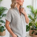  Cloud Soft Short Sleeve Knit Sweater | S - XL