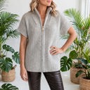  Cloud Soft Short Sleeve Knit Sweater | S - XL