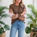  Rosalie Textured Floral Pullover Tunic | S-XL