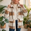 Plaid Teddy Jacket | S-2XL