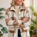  Plaid Teddy Jacket | S-2XL