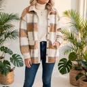  Plaid Teddy Jacket | S-2XL