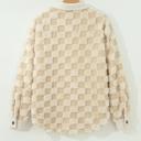  Cozy Checkered Corduroy Shacket | S-XL