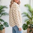  Cozy Checkered Corduroy Shacket | S-XL