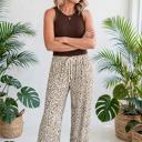  Trendy Leopard Elastic Waistband Loose Pants | S-XL