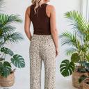  Trendy Leopard Elastic Waistband Loose Pants | S-XL