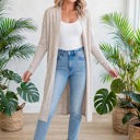  Essential Tunic Layer Long Cardigan | S-XL