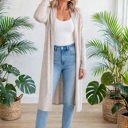  Essential Tunic Layer Long Cardigan | S-XL