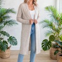  Essential Tunic Layer Long Cardigan | S-XL