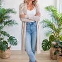  Essential Tunic Layer Long Cardigan | S-XL