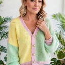 Trend Stitch Drop-Shoulder Cardigan | S-XL