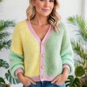  Trend Stitch Drop-Shoulder Cardigan | S-XL