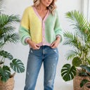  Trend Stitch Drop-Shoulder Cardigan | S-XL