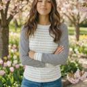  Spring Easy Patchwork Stripe Raglan Top | S-XL