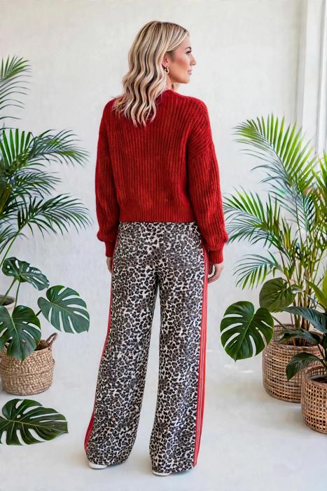 WildMuse Patchwork Elastic Waist Jeans | S-XL