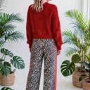  WildMuse Patchwork Elastic Waist Jeans | S-XL