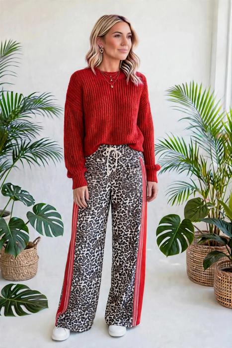 WildMuse Patchwork Elastic Waist Jeans | S-XL