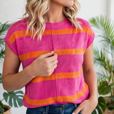 Westelle Stripe Knit Western Sweater | S-XL