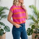  Westelle Stripe Knit Western Sweater | S-XL
