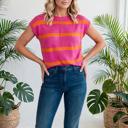  Westelle Stripe Knit Western Sweater | S-XL
