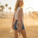  The  Boho Poncho Tee | S-L