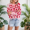  Yuletide Plaid Tunic Knitwear Sweater | S-XL