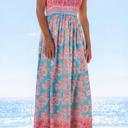  Summer Bohemian Strap Maxi Dress | S-XL