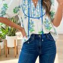  Flora Chic Tie Blouse | S-XL