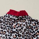  Leopard Luxe Ruffle Blouse | S-XL