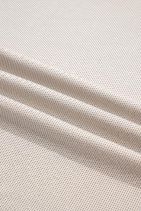 Solid Color Frill Detail Long Sleeve Top | S-XL