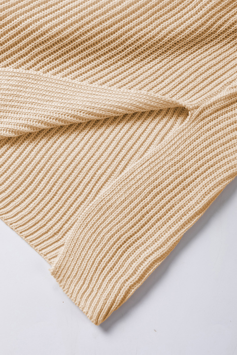 Free Flow Oversized Side-Slit Sweater | S-XL