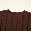  Soft Texture Crew Neck Shor Sleeve Sweater | S-XL