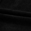  Corduroy Patched Pocket Mini Dress | S-XL