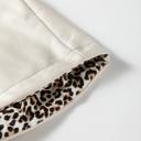  Noir Leopard Luxe Drawstring Hoodie | S-XL