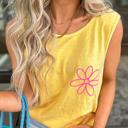  Floral Graphic Sleeveless Tank | S-XL