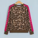  Spotted & Striped Cozy Pullover Sweatshirt | S-XL