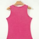  Mineral Wash Rib Knit Tank Top | S-XL