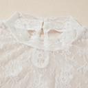  Floral Lace Mesh Long Sleeve Top | S-XL