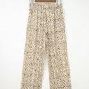  Trendy Leopard Elastic Waistband Loose Pants | S-XL