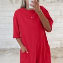  Relaxed Fit Pocketed Romper | S-XL