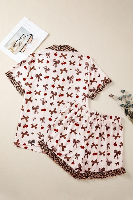 Bow & Cherry Patchwork Dream PJ Set | S-XL