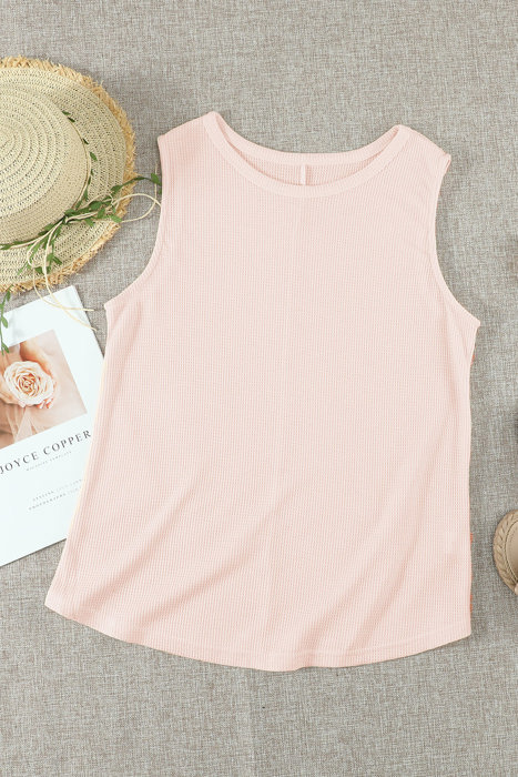 Essential Waffle Tank Top | S-XXL