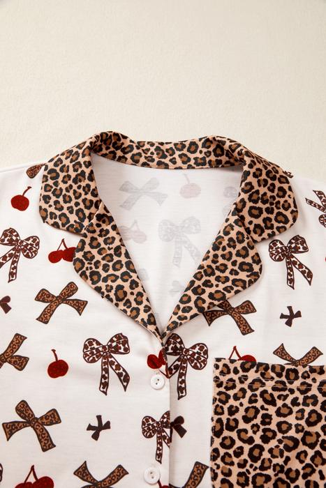 Bow & Cherry Patchwork Dream PJ Set | S-XL